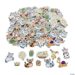 Buy π₯ Happy Birthday Jesus β Christmas Self-Adhesive Shapes - 300 Pc. βοΈ