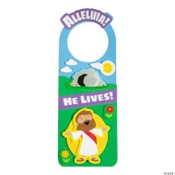 Brand new 🔔 He Lives Door Hanger Craft Kit - Makes 12 ⭐