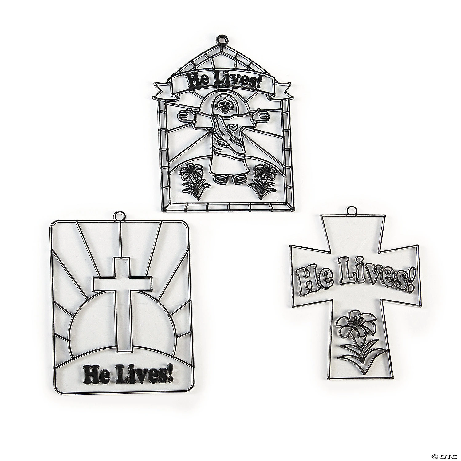 Discount 🛒 “He Lives” Suncatchers - 24 Pc. 🔥 2 Discount 🛒 “He Lives” Suncatchers - 24 Pc. 🔥 - Image 2