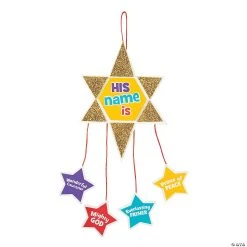 Discount ❤️ His Name Shall Be Sign Craft Kit- Makes 12 😍