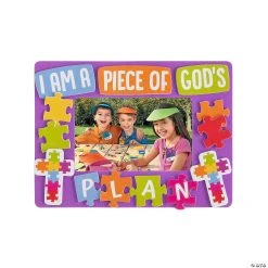 Flash Sale 💯 I Am a Piece of God’s Plan Frame Magnet Craft Kit - Makes 12 🧨