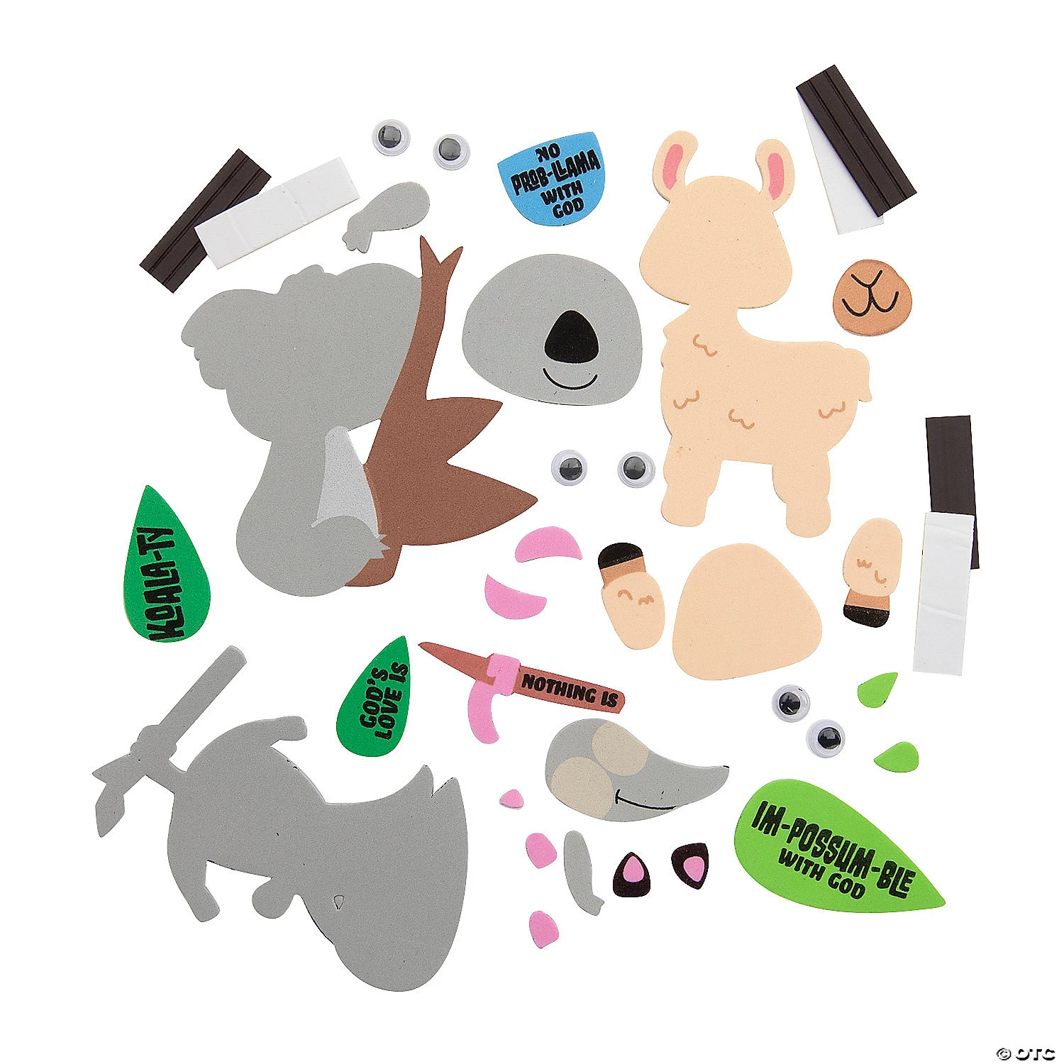 Promo π₯ Inspirational Faith Animals Magnet Craft Kit - Makes 12 π 2 Promo π₯ Inspirational Faith Animals Magnet Craft Kit - Makes 12 π - Image 2