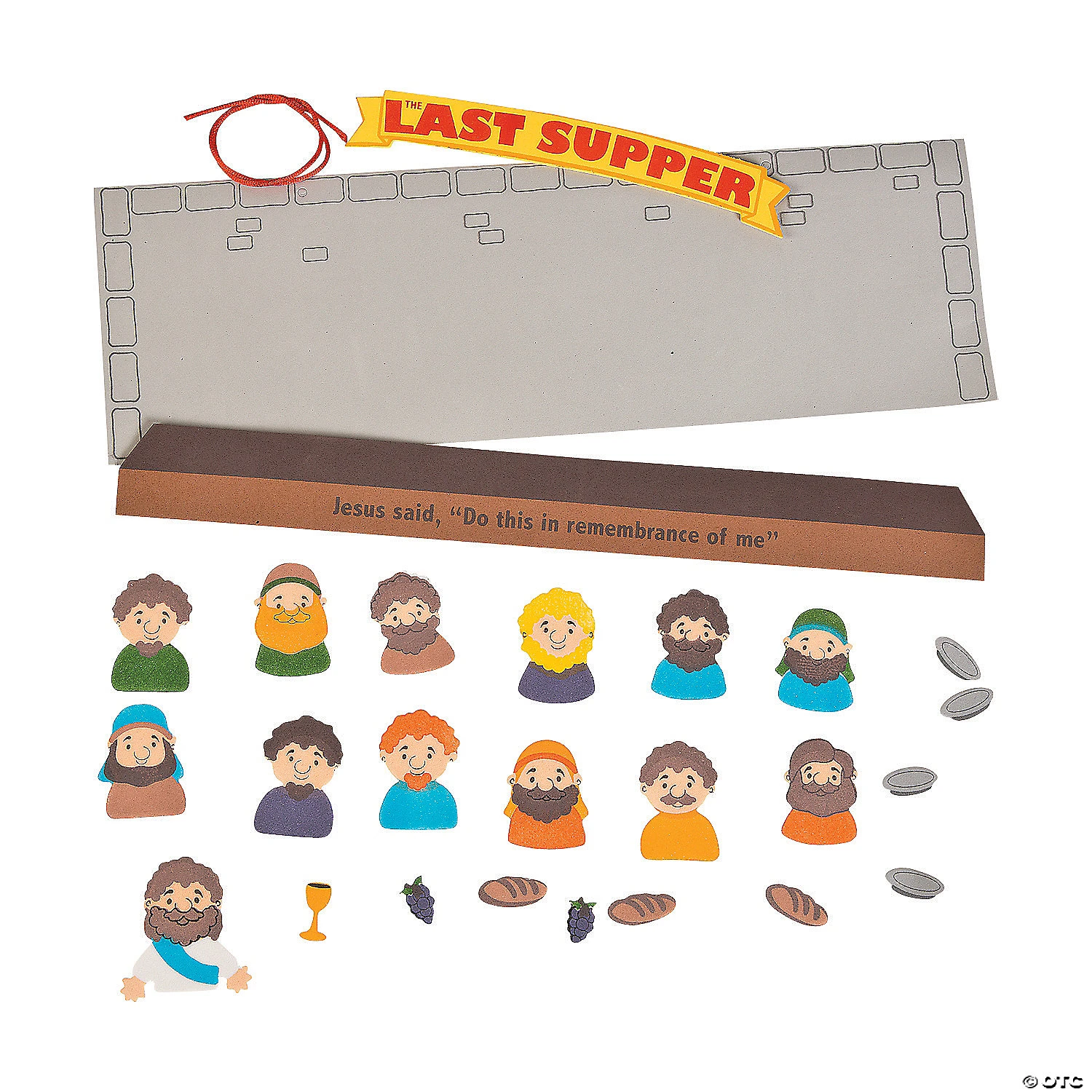 Coupon π Jesus & Disciples Last Supper Sign Craft Kit- Makes 12 β 2 Coupon π Jesus & Disciples Last Supper Sign Craft Kit- Makes 12 β - Image 2
