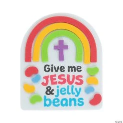 Cheapest ❤️ Jesus & Jelly Beans Magnet Craft Kit - Makes 12 😍