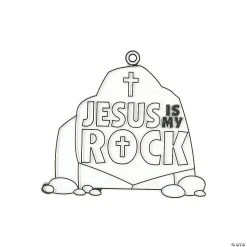 Budget 🛒 Jesus Is My Rock Suncatchers - 24 Pc. 💯