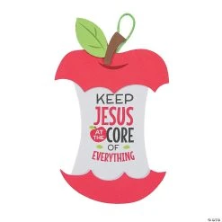 New π Jesus Is the Core Apple Craft Kit- Makes 12 π₯