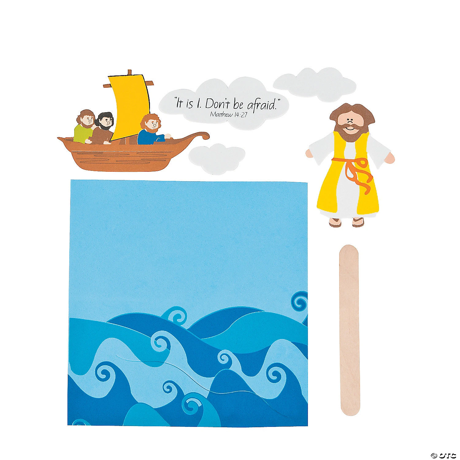 Flash Sale π₯ Jesus Walks on Water Craft Kit - Makes 12 π 2 Flash Sale π₯ Jesus Walks on Water Craft Kit - Makes 12 π - Image 2