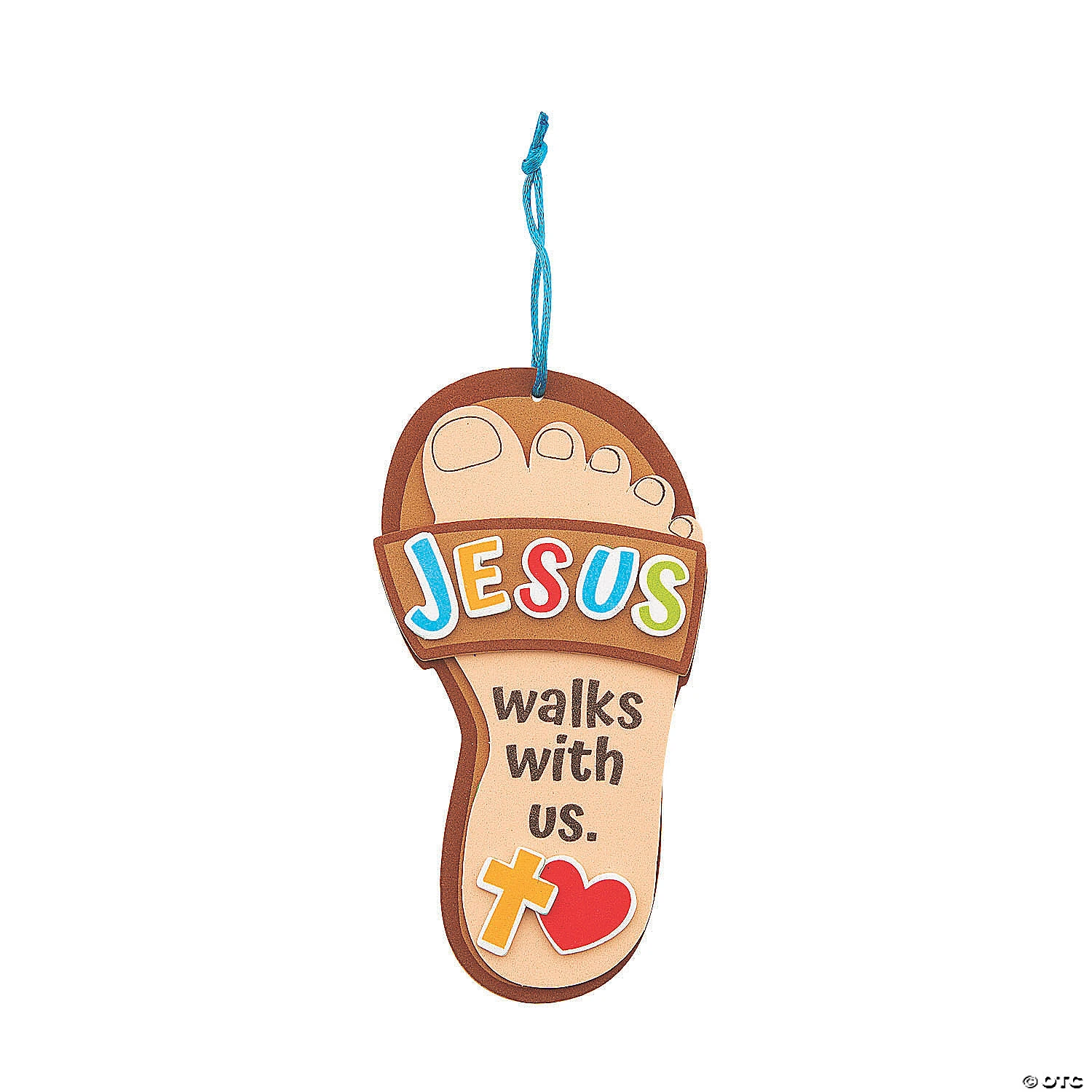 Flash Sale β Jesus Walks with Us π₯ Sandal Craft Kit - Makes 12 β 1 Flash Sale β Jesus Walks with Us π₯ Sandal Craft Kit - Makes 12 β