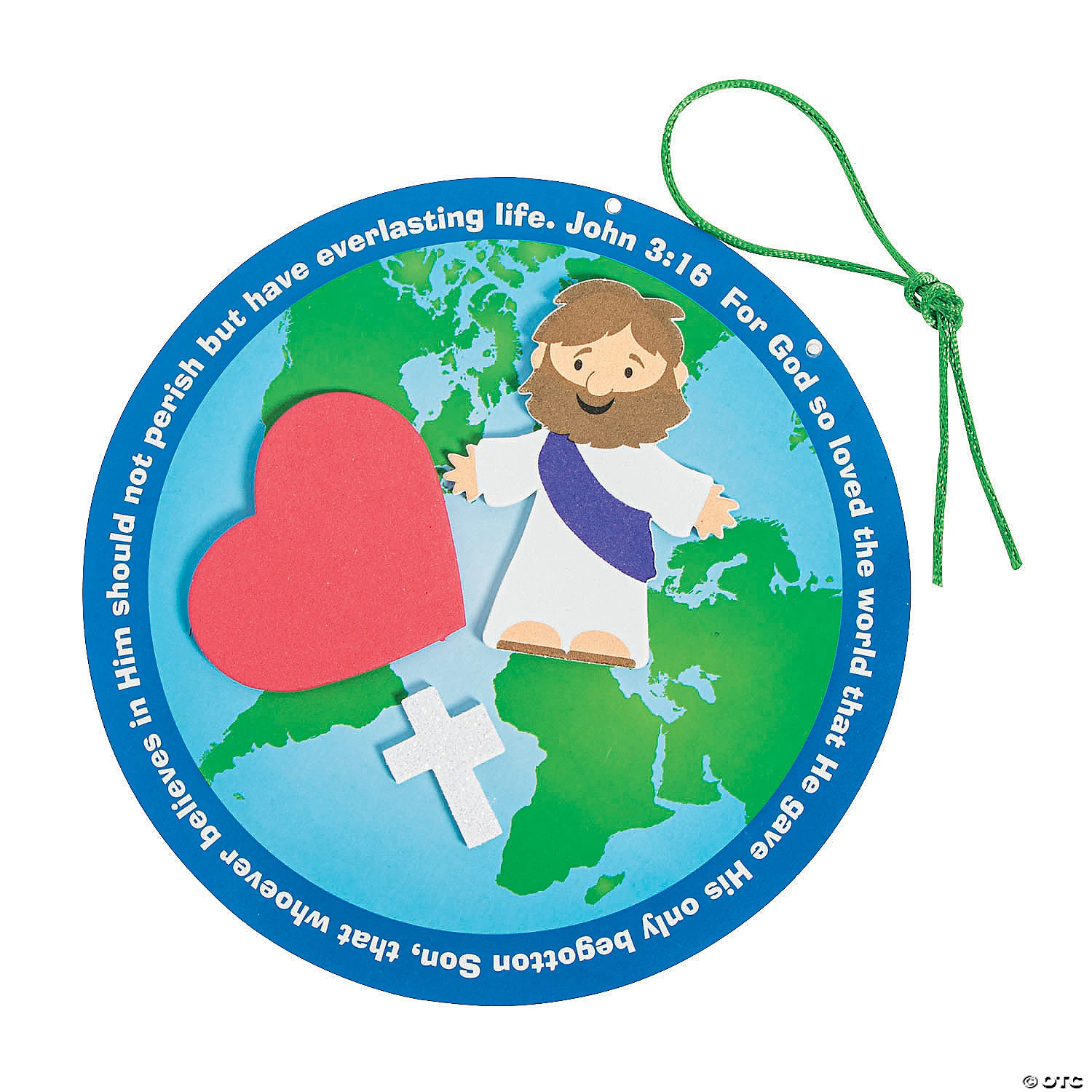 Best Pirce π John 3:16 Globe Craft Kit- Makes 12 π 2 Best Pirce π John 3:16 Globe Craft Kit- Makes 12 π - Image 2