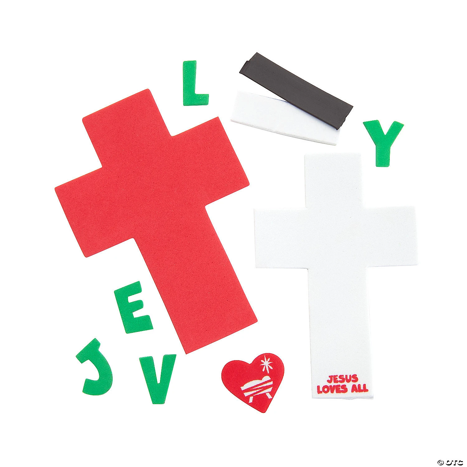 Brand new π Joy and Love Cross Magnet Craft Kit - Makes 12 π₯ 2 Brand new π Joy and Love Cross Magnet Craft Kit - Makes 12 π₯ - Image 2