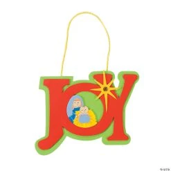 Hot Sale ✨ “Joy” Nativity Christmas Ornament Craft Kit - Makes 12 ⌛