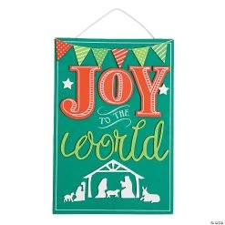 Hot Sale π Joy to the World Sign Craft Kit- Makes 12 π