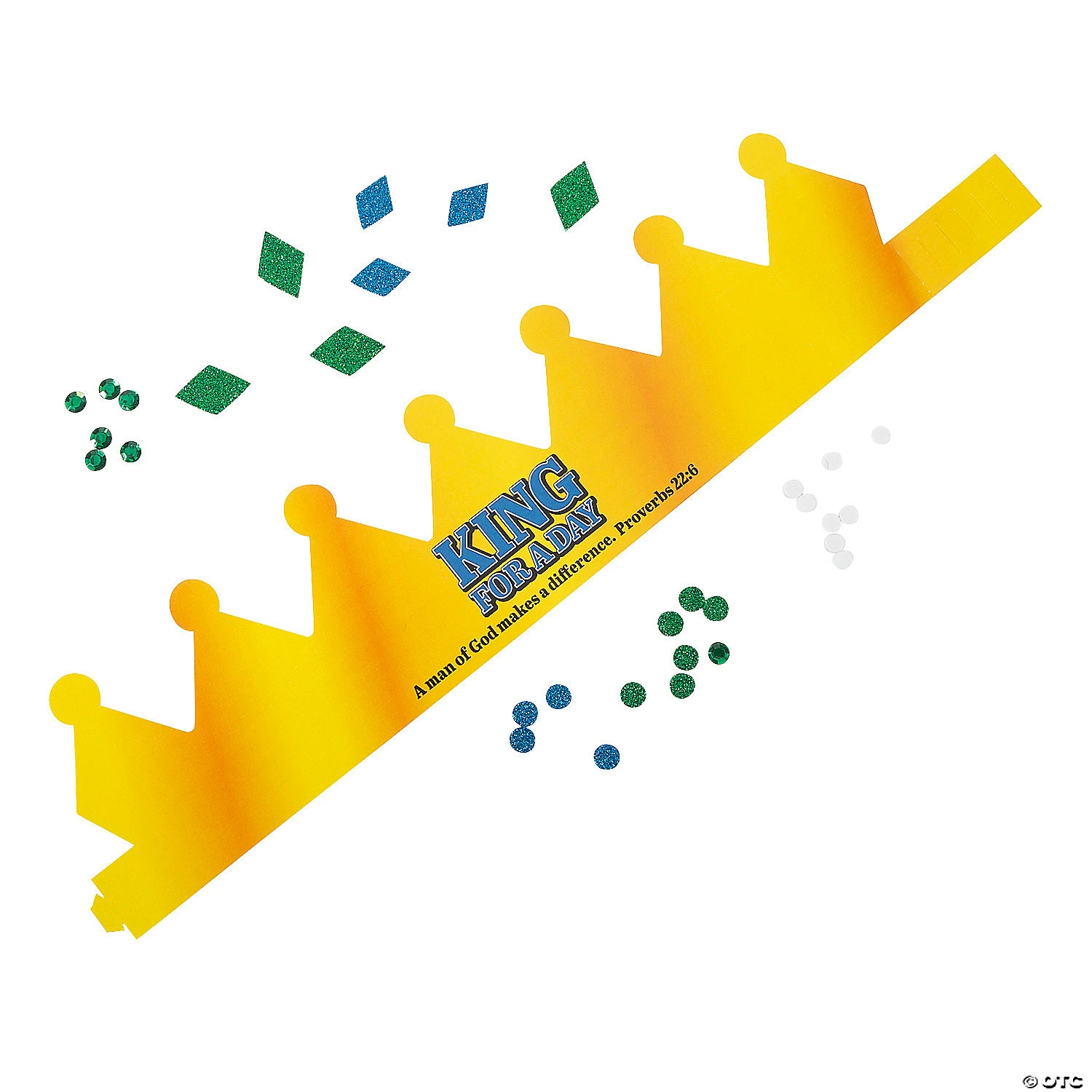 Budget ✔️ King for a Day Religious Dad Crown Craft Kit – Makes 12 ✔️ 2 Budget ✔️ King for a Day Religious Dad Crown Craft Kit – Makes 12 ✔️ - Image 2