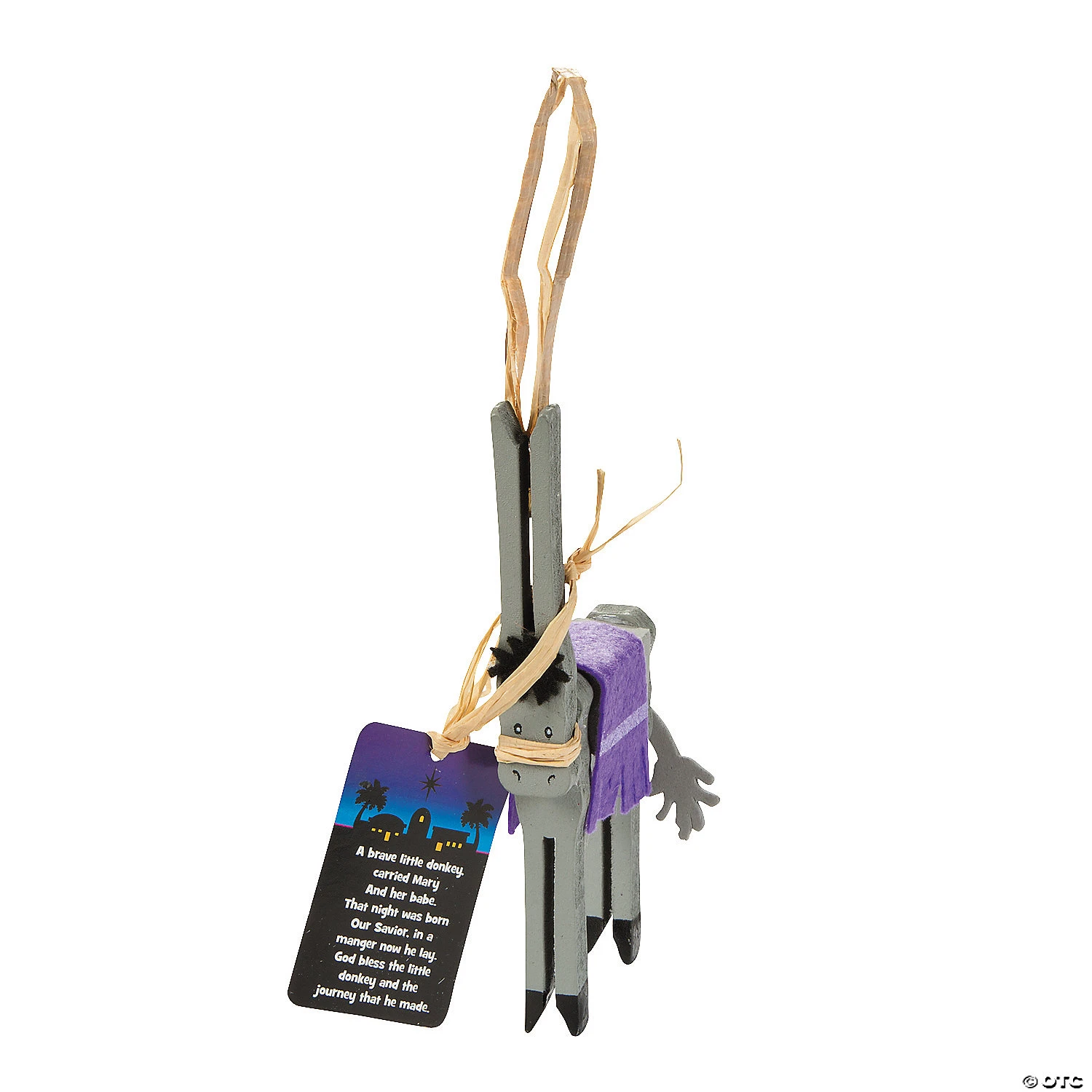 New βοΈ Legend of the Donkey Clothespin β Christmas Ornament Craft Kit - Makes 12 π 1 New βοΈ Legend of the Donkey Clothespin β Christmas Ornament Craft Kit - Makes 12 π