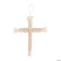 Discount βοΈ MacramΓ© Cross Ornament Craft Kit - Makes 12 π