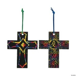 Top 10 βοΈ Magic Color Scratch Cross Ornaments - 24 Pc. π