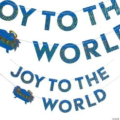 Budget 🌟 Magic Color Scratch Joy to the World Banner 💯