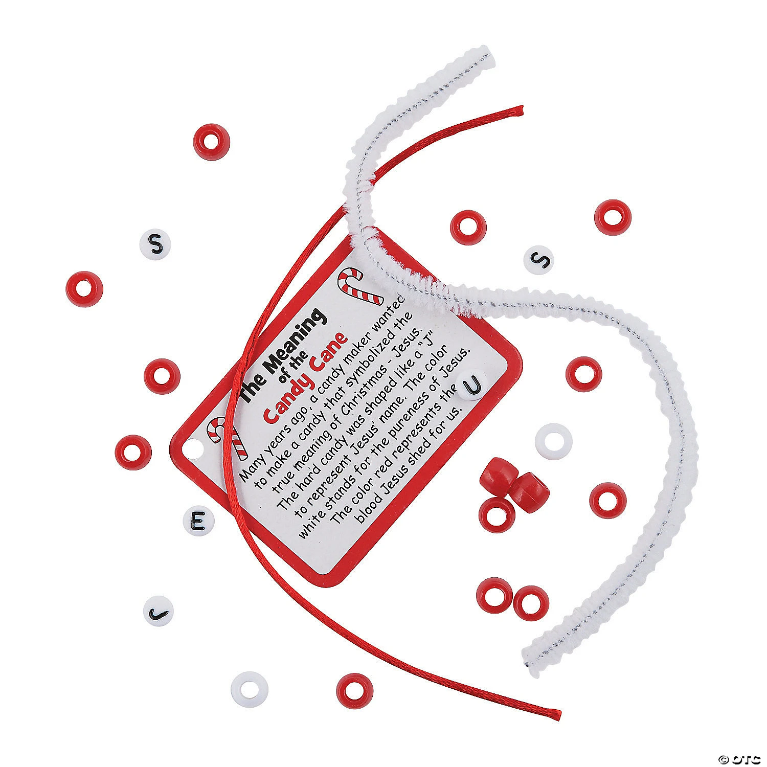 Cheap π Meaning of the Candy Cane Religious Christmas Ornament Craft Kit - Makes 12 β€οΈ 2 Cheap π Meaning of the Candy Cane Religious Christmas Ornament Craft Kit - Makes 12 β€οΈ - Image 2