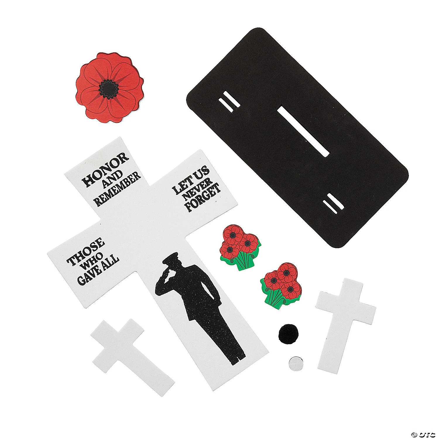 Cheapest π Memorial Day Stand-Up Cross Craft Kit - Makes 12 β¨ 2 Cheapest π Memorial Day Stand-Up Cross Craft Kit - Makes 12 β¨ - Image 2
