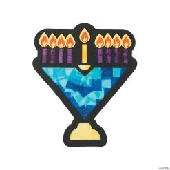 Promo π₯° Menorah Tissue Paper Craft Kit- Makes 12 π