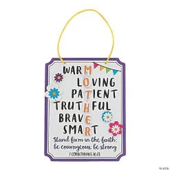 Deals ⌛ Mother’s Day Sign with Verse Craft Kit - Makes 12 🎉