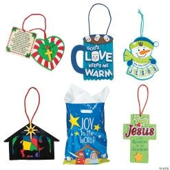 Best Sale β¨ Nativity π Christmas Ornament Craft Kits with Bags for 48 π