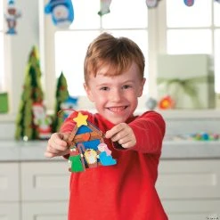 Budget ⭐ Nativity Craft Stick Religious 🎁 Christmas Ornament Craft Kit - Makes 12 ✔️ -Religious Crafts Sales nativity craft stick religious christmas ornament craft kit makes 1248 6330 a03