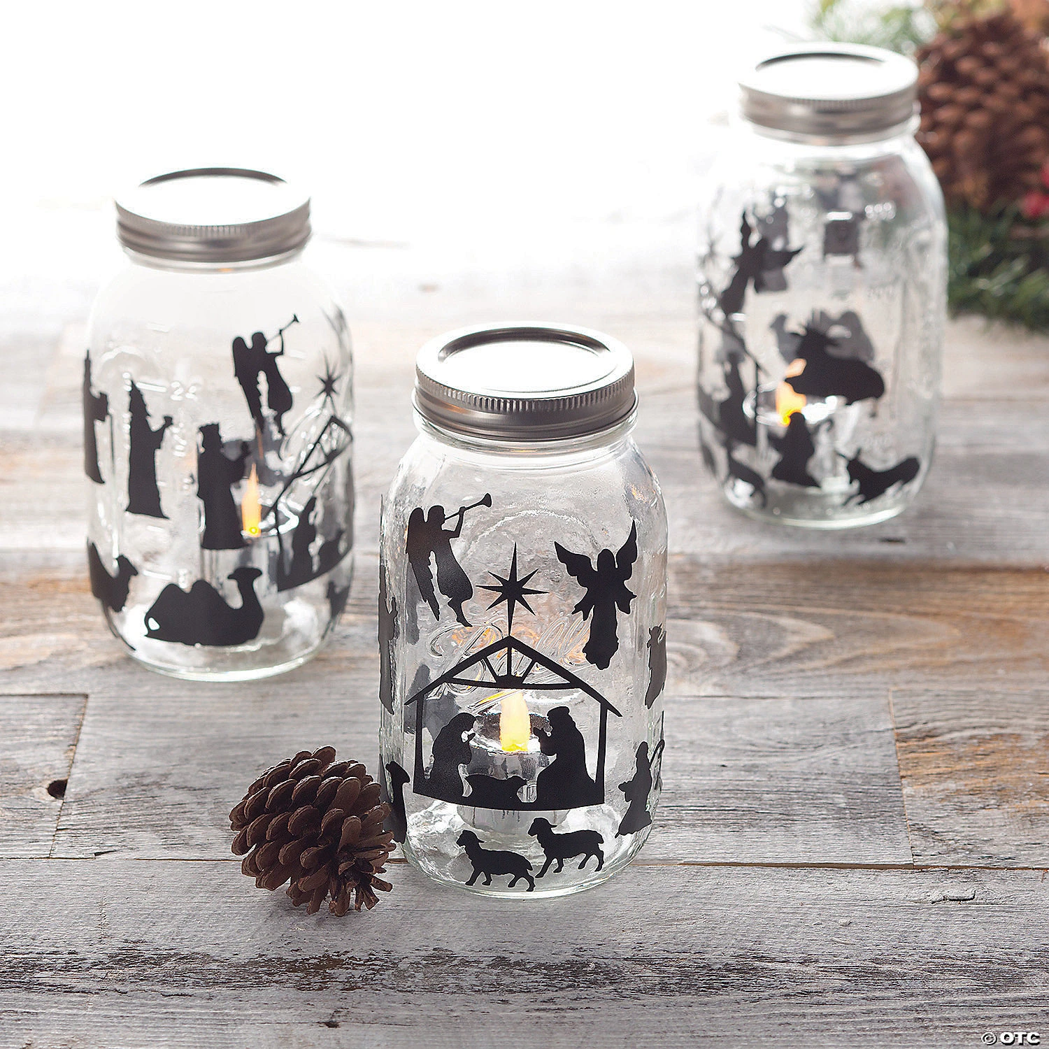 Discount ⌛ Nativity Mason Jar Decals - 24 Pc. ✨ 4 Discount ⌛ Nativity Mason Jar Decals - 24 Pc. ✨ - Image 4