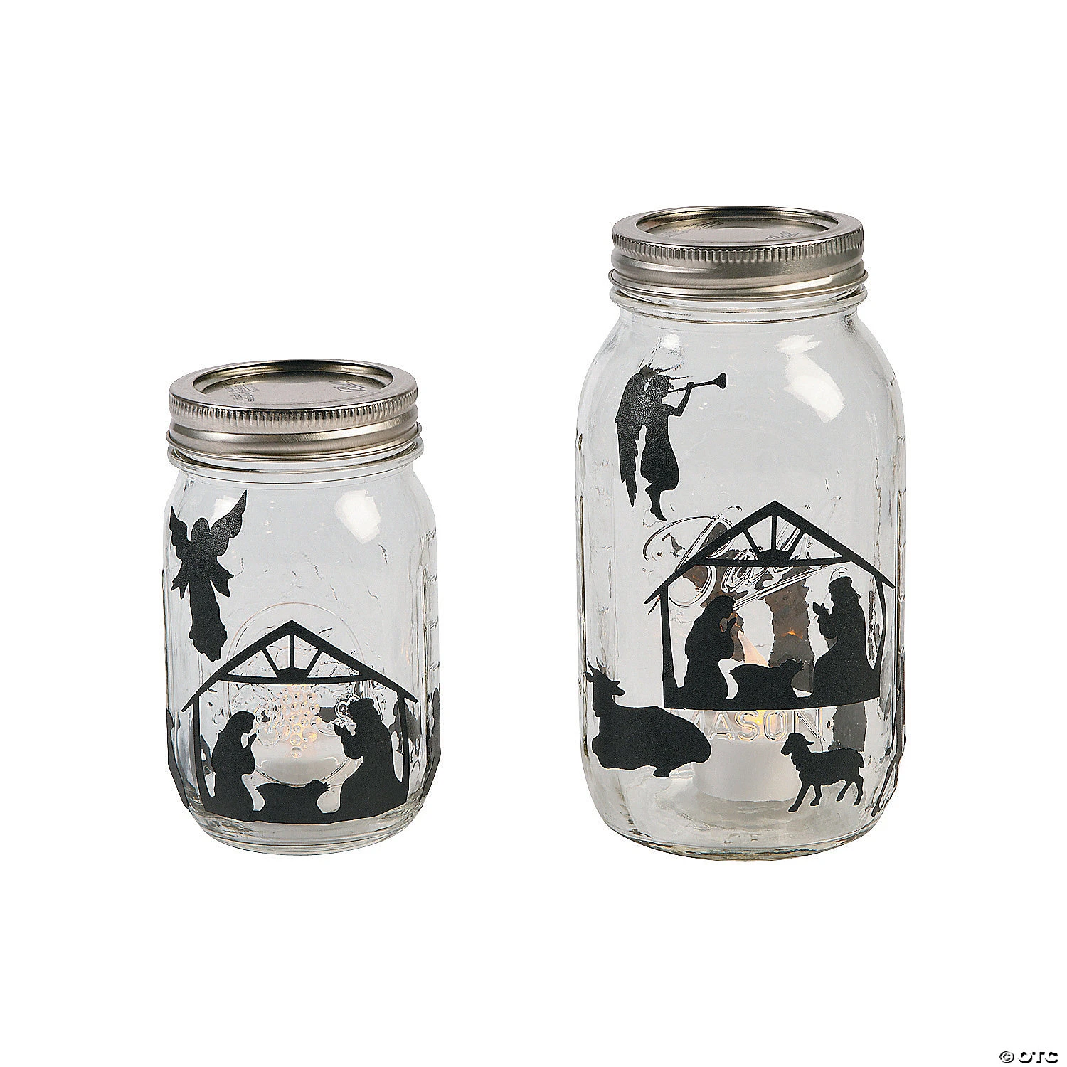 Discount ⌛ Nativity Mason Jar Decals - 24 Pc. ✨ 1 Discount ⌛ Nativity Mason Jar Decals - 24 Pc. ✨