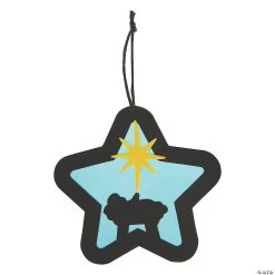 Best reviews of 🔔 Nativity Star Christmas Ornament Craft Kit - 12 Pc. 🎁