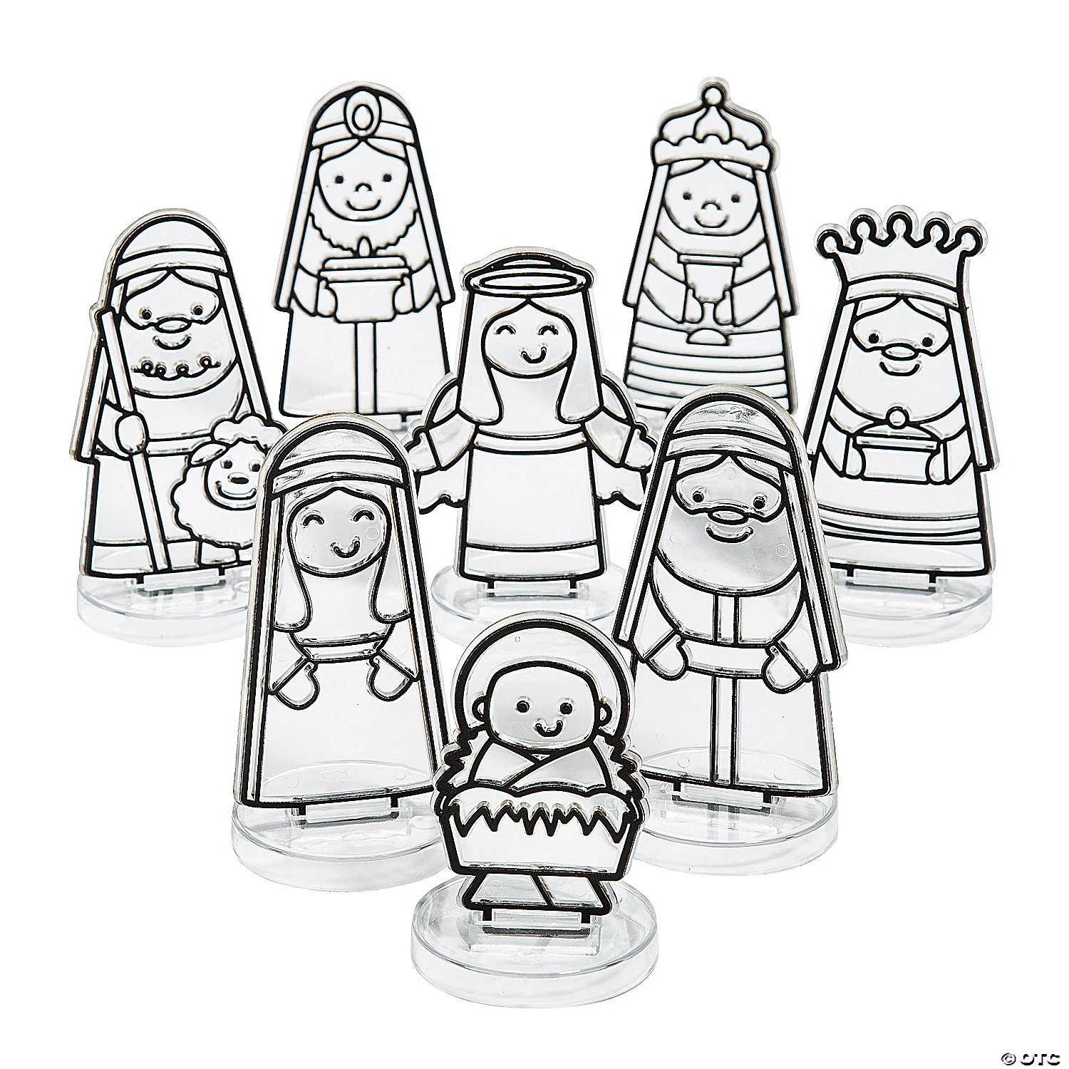 Deals ⌛ Nativity Suncatcher Set with Stands - 8 Pc. ⌛ 1 Deals ⌛ Nativity Suncatcher Set with Stands - 8 Pc. ⌛