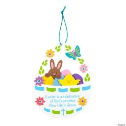 Deals 👍 New Life in Jesus Religious Easter Basket Craft Kit - Makes 12 🌟