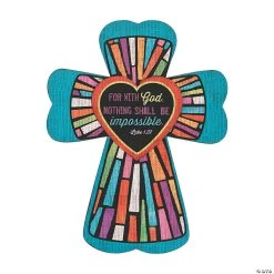 Hot Sale 🥰 Nothing Shall Be Impossible Cross Sign ✔️