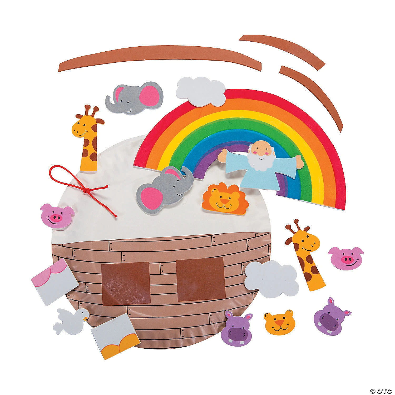 Hot Sale ❤️ Paper Plate Noah’s Ark Craft Kit - Makes 12 😀 2 Hot Sale ❤️ Paper Plate Noah’s Ark Craft Kit - Makes 12 😀 - Image 2