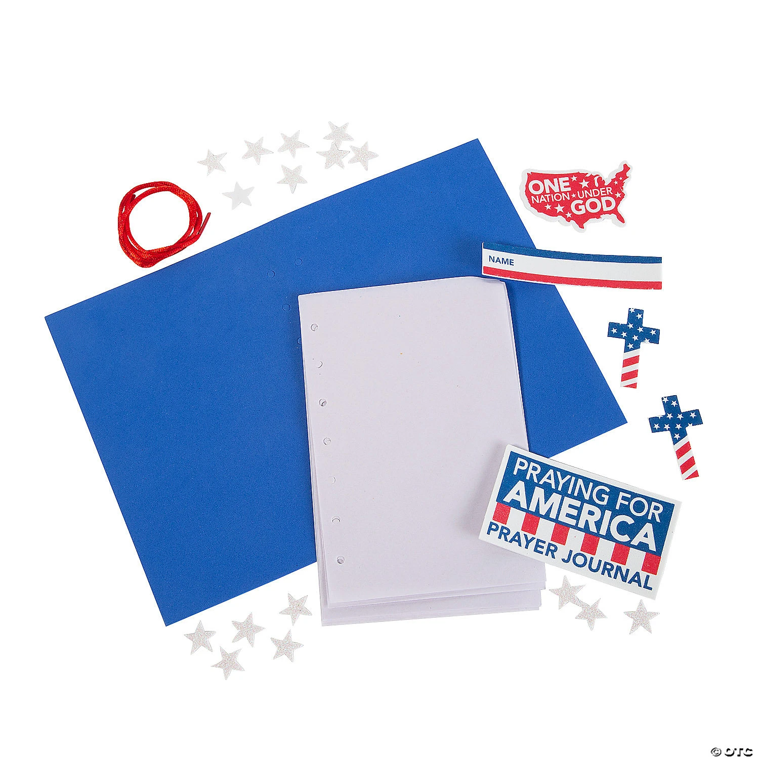 Discount π― Patriotic Prayer Journal Craft Kit - Makes 12 β€οΈ 2 Discount π― Patriotic Prayer Journal Craft Kit - Makes 12 β€οΈ - Image 2