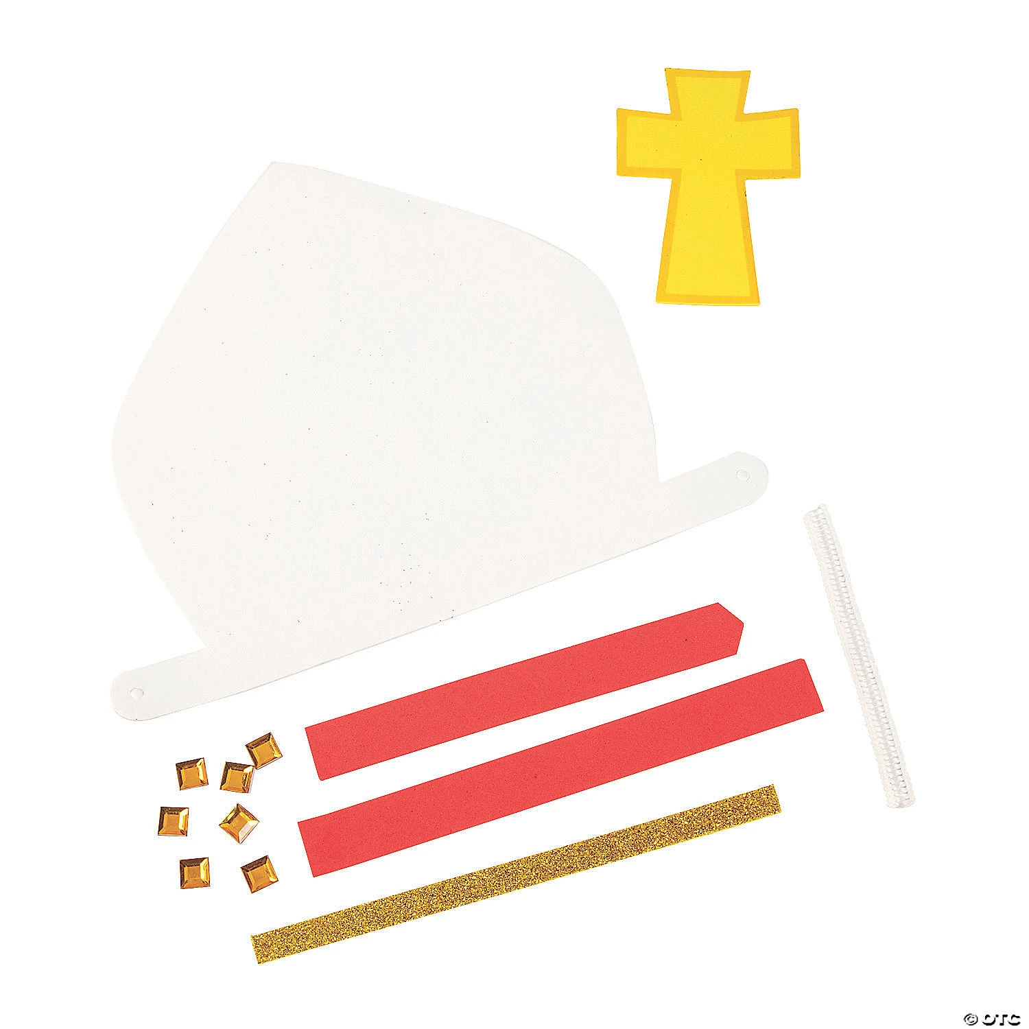 New ⭐ Pope Hat Craft Kit - Makes 12 ✔️ 2 New ⭐ Pope Hat Craft Kit - Makes 12 ✔️ - Image 2