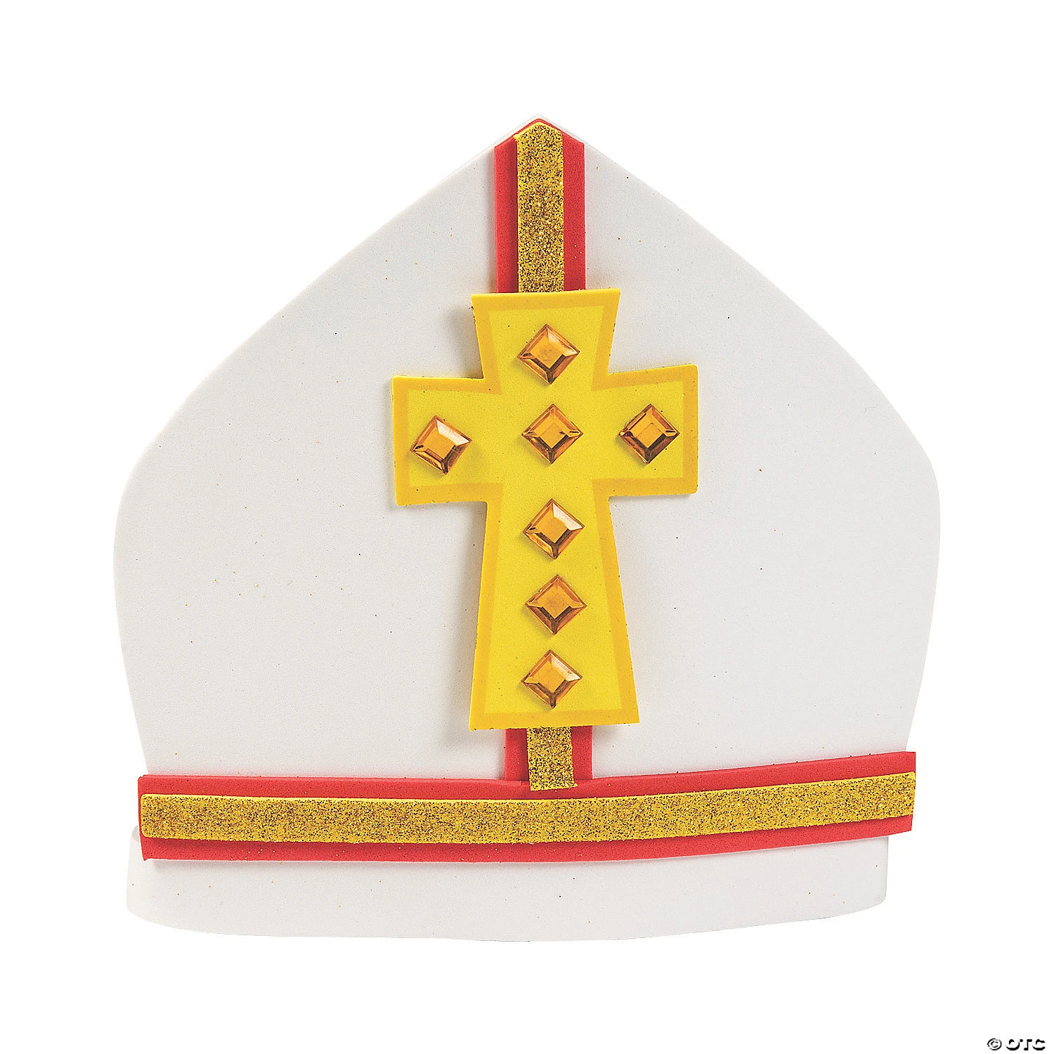 New ⭐ Pope Hat Craft Kit - Makes 12 ✔️ 1 New ⭐ Pope Hat Craft Kit - Makes 12 ✔️