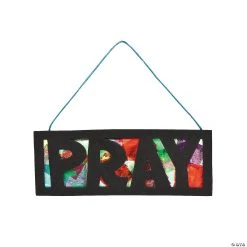 Cheapest 💯 Pray Tissue Paper Sign Craft Kit - Makes 12 🥰
