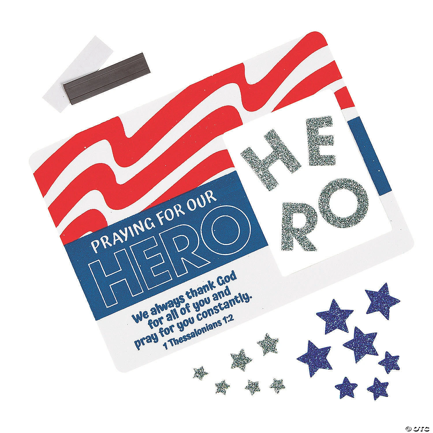 New ❤️ Praying for Our Hero Picture Frame Magnet Craft Kit - Makes 12 ❤️ 2 New ❤️ Praying for Our Hero Picture Frame Magnet Craft Kit - Makes 12 ❤️ - Image 2