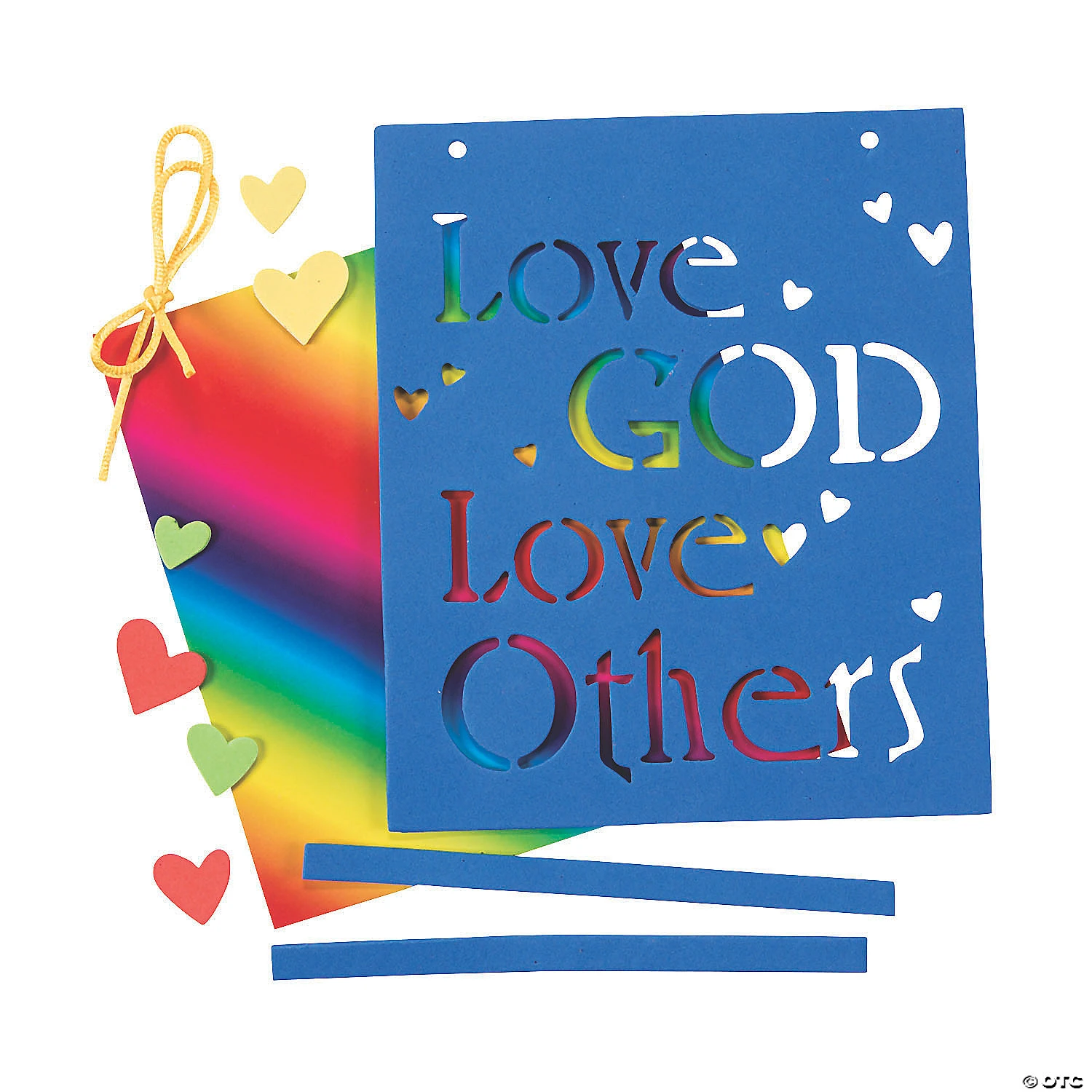 Best Sale ❤️ Printed God’s Love Sign Craft Kit- Makes 12 🤩 2 Best Sale ❤️ Printed God’s Love Sign Craft Kit- Makes 12 🤩 - Image 2
