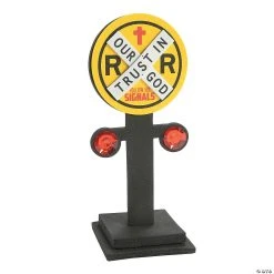 Budget ⭐ Railroad VBS 3D Sign Craft Kit - Makes 12 😀