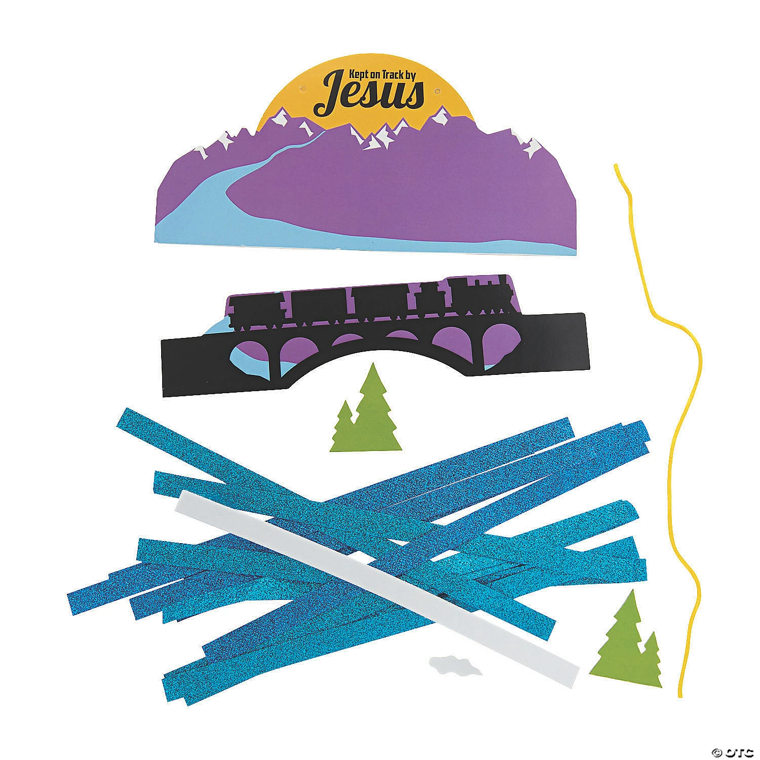 Deals π Railroad VBS Glitter Sign Craft Kit - Makes 12 π€© 2 Deals π Railroad VBS Glitter Sign Craft Kit - Makes 12 π€© - Image 2