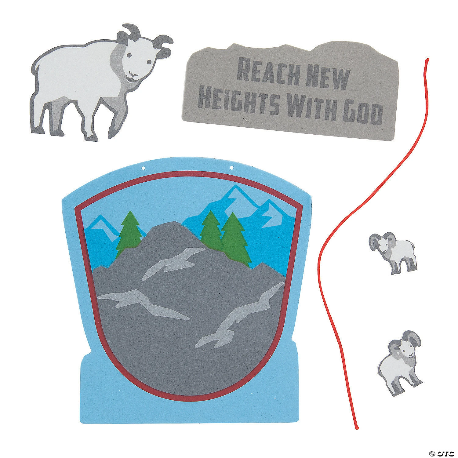 Top 10 ❤️ Railroad VBS Reach New Heights Sign Craft Kit - Makes 12 ⭐ 2 Top 10 ❤️ Railroad VBS Reach New Heights Sign Craft Kit - Makes 12 ⭐ - Image 2