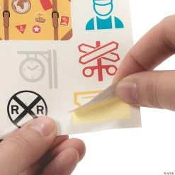 Flash Sale 🤩 Railroad VBS Stand-Up Cross Craft Kit - Makes 12 ⌛ -Religious Crafts Sales railroad vbs stand up cross craft kit makes 1213943376 a02