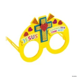 Coupon 😍 Religious Cross Glasses Craft Kit - Makes 12 👍