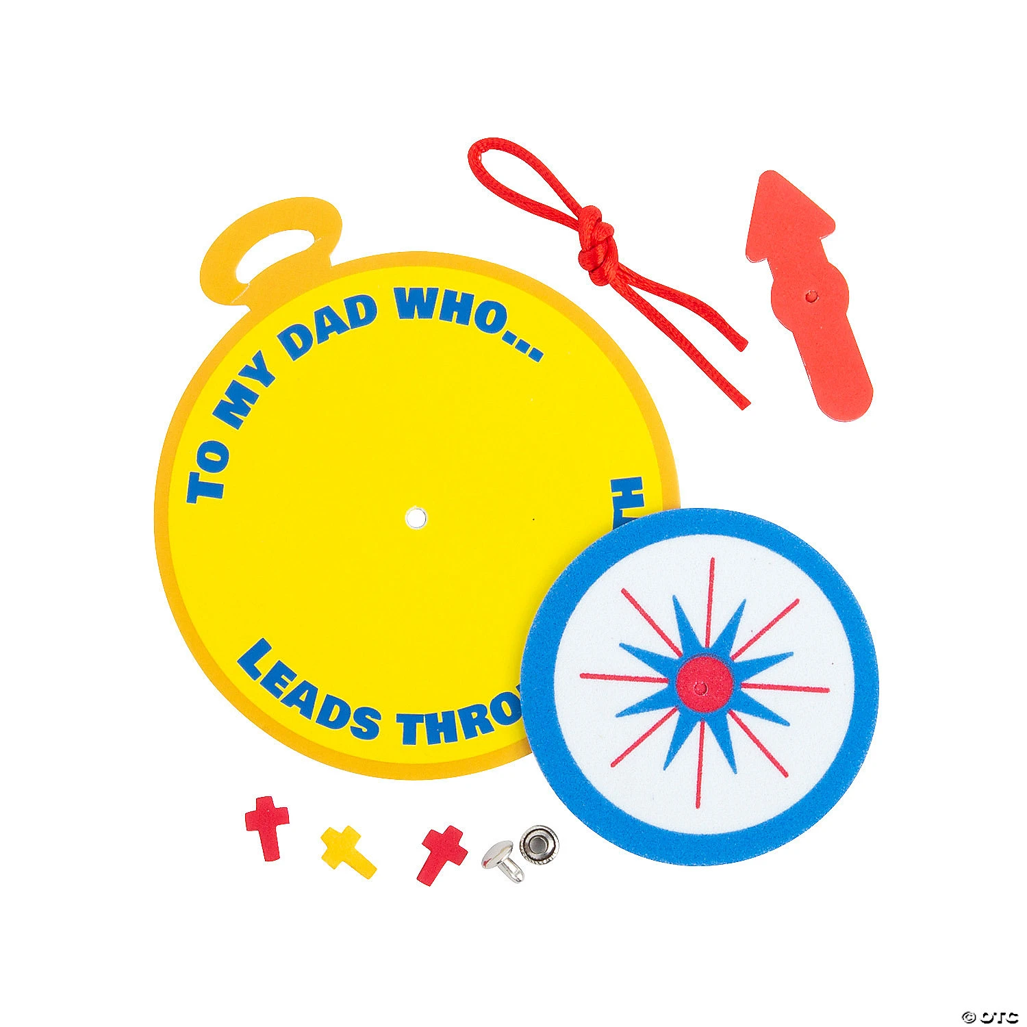 Buy 🤩 Religious Father’s Day Compass Ornament Craft Kit – Makes 12 🔥 2 Buy 🤩 Religious Father’s Day Compass Ornament Craft Kit – Makes 12 🔥 - Image 2