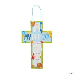 Best Sale π Religious Fatherβs Day Cross Sign Craft Kit - Makes 12 π