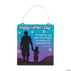 Best reviews of 🛒 Religious Father’s Day Sign Craft Kit- Makes 12 🧨
