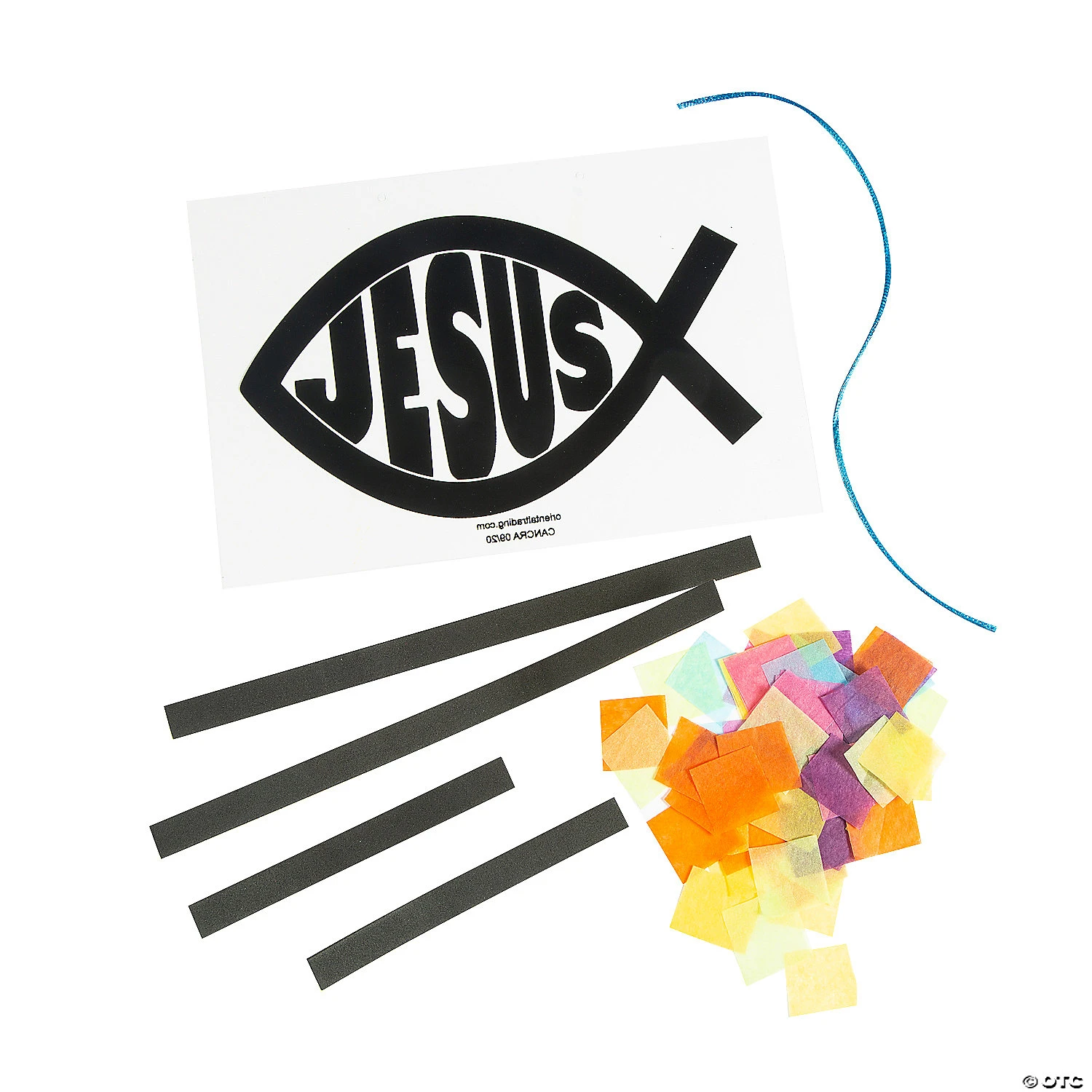 Best Pirce β¨ Religious Fish Tissue Paper Sign Craft Kit - Makes 12 π 2 Best Pirce β¨ Religious Fish Tissue Paper Sign Craft Kit - Makes 12 π - Image 2