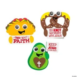 Wholesale π Religious Foods Magnet Craft Kit β Makes 12 βοΈ